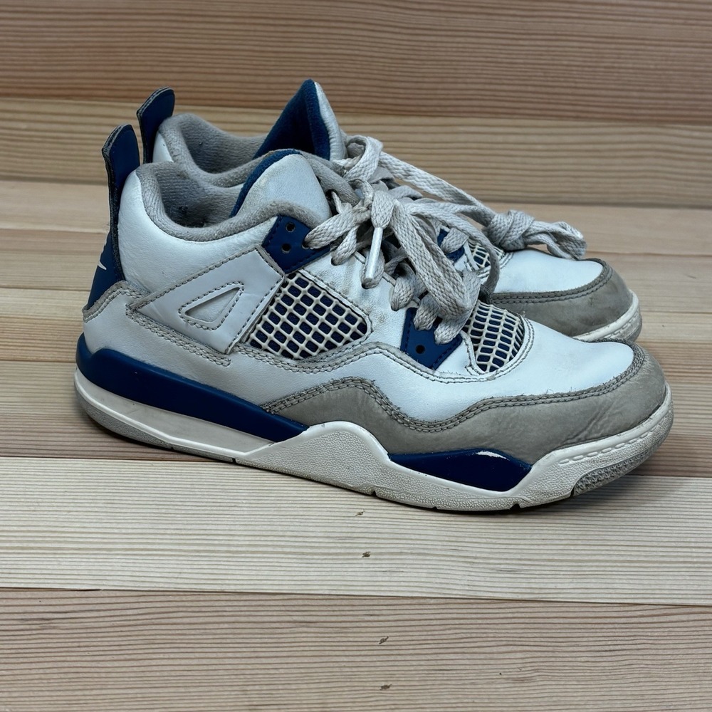 Nike Air Jordan 4 Boys' military blue US 1 Y